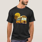Bus In Front Of Trees Bus Driver T-shirt (Voorkant)