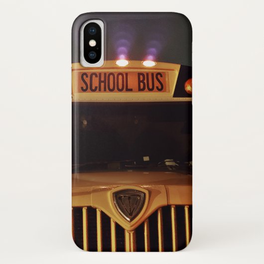 Bus in het donker telefoonhoesje Case-Mate iPhone case (Achterkant)