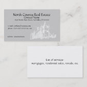 Bus. Kaart - Castle Visitekaartje (Voorkant / Achterkant)