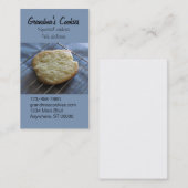 Bus. Kaart - Cookies Visitekaartje (Voorkant / Achterkant)