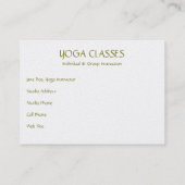  BUS.KAART/GROTE ROZE LOTUS BLOSSOM VISITEKAARTJE (Achterkant)