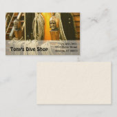 Bus. Kaart - Houten capsules Visitekaartje (Voorkant / Achterkant)