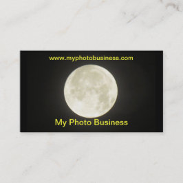 Bus. kaart - maan visitekaartje