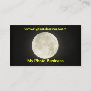 Bus. kaart - maan visitekaartje