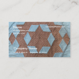 Bus. Kaart - Quilt Pattern Visitekaartje