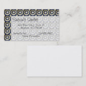 Bus. Kaart - Star Quilt Pattern Visitekaartje (Voorkant / Achterkant)