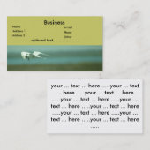 Bus. Kaart - Tern Visitekaartje (Voorkant / Achterkant)