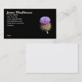 Bus. Kaart - Thistle Visitekaartje (Voorkant / Achterkant)