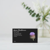 Bus. Kaart - Thistle Visitekaartje (Staand voorkant)