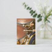 Bus. Kaart - Timpani Visitekaartje (Staand voorkant)