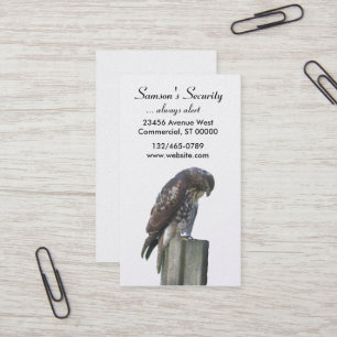 Bus. Kaart - valk Visitekaartje