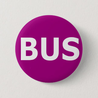 BUS logo - Violet Ronde Button 5,7 Cm