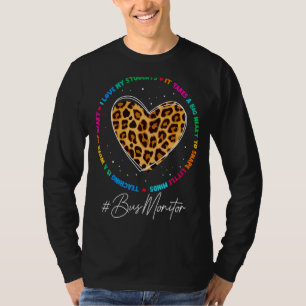 Bus Monitor Squad School Admin appreciatie Week B T-shirt
