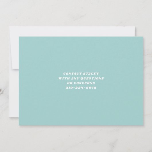  bus Retro 70s Birthday Parade Uitnodiging (Achterkant)