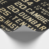 Bus Roll, 60 lb lospapier Cadeaupapier (Hoek)