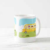 Bus School Terug naar school Mok (Voorkant rechts)