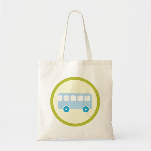 Bus Sign Canvas tas (Voorkant)