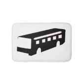 Bus Silhouette Badmat (Voorkant)