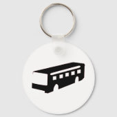 Bus Silhouette Sleutelhanger (Voorkant)