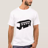 Bus Silhouette T-shirt (Voorkant)