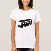 Bus Silhouette T-shirt (Voorkant)