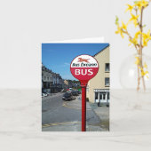 Bus Stop, Ierland Kaart (Gele Bloem)