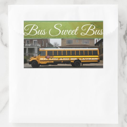 Bus Sweet Bus School Bus sticker (Tas)
