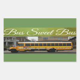 Bus Sweet Bus School Bus sticker