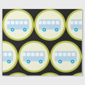 Bus-teken Cadeaupapier (Vlak)