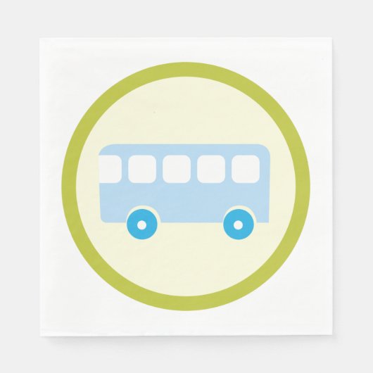 Bus-teken Servet (Voorkant)