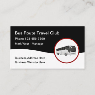Bus Tour Reizen Club Visitekaartje