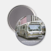 Bus van New Orleans 1 Magneet (Voorkant / Achterkant)