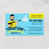  bus voor het wassen en reinigen van de druk visitekaartje (Voorkant)