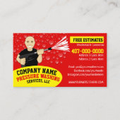  bus voor het wassen en reinigen van de druk visitekaartje (Voorkant)