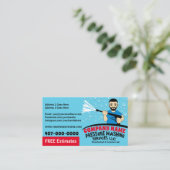 bus voor het wassen en reinigen van de druk visitekaartje (Staand voorkant)