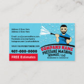 bus voor het wassen en reinigen van de druk visitekaartje (Voorkant)