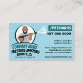 bus voor het wassen en reinigen van de druk visitekaartje (Voorkant)