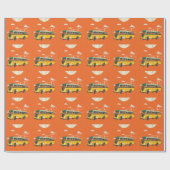  Bus: Wolken Textuur Achtergrond Cadeaupapier (Vlak)
