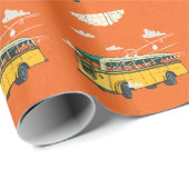  Bus: Wolken Textuur Achtergrond Cadeaupapier (Rol Hoek)