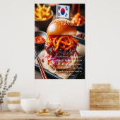 Busan Bites: Bulgogi Bliss 24x36 Poster (Keuken)