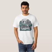 Busan City Zuid-Korea T-shirt (Voorkant volledig)
