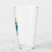 Busan Haeundae Beach Retro Distressed Circle Glas (Links)