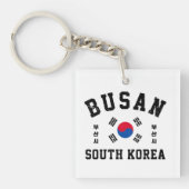 Busan South Korea Sleutelhanger (Voorkant)
