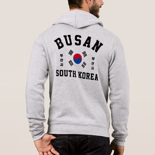 Busan Zuid-Korea  Hoodie (Achterkant)