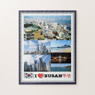 Busan - Zuid-Korea - I Love - Legpuzzel