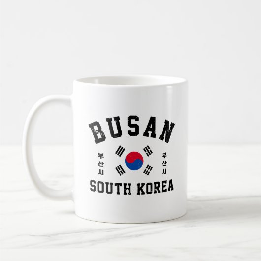 Busan Zuid-Korea  Koffiemok (Links)