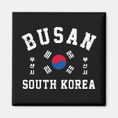 Busan Zuid-Korea  Magneet (Voorkant)