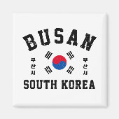 Busan Zuid-Korea Magneet (Voorkant)