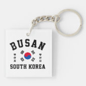 Busan Zuid-Korea  Sleutelhanger (Achterkant)