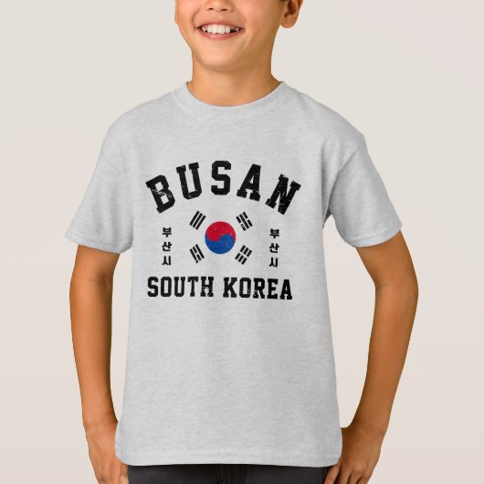 Busan Zuid-Korea  T-shirt (Voorkant)